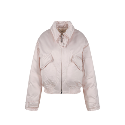 MAYFEYR - Victoria Beckham - Cotton Satin Padded Bomber Jacket - 1126WJK006908A9443