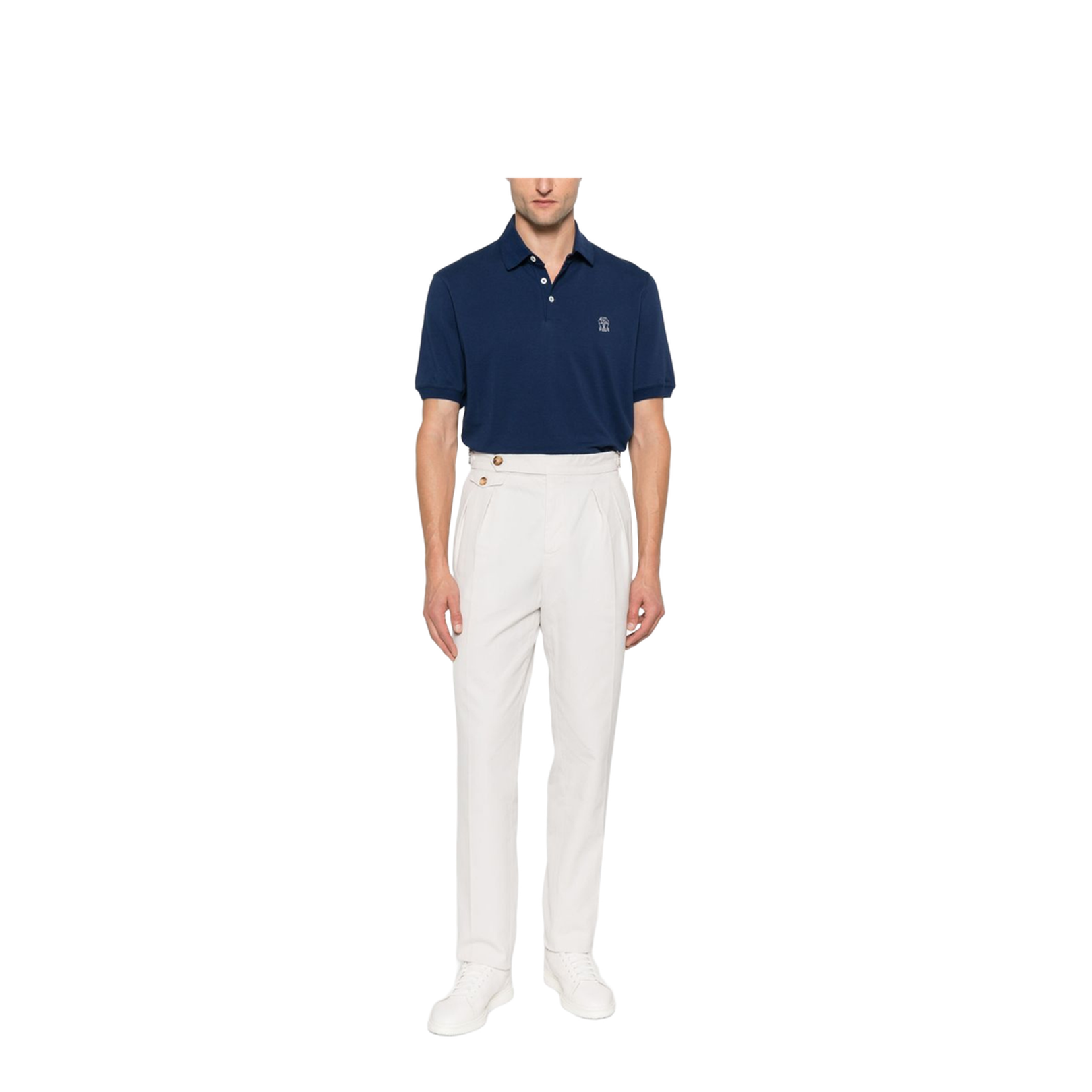 Polo Shirt with Embroidery