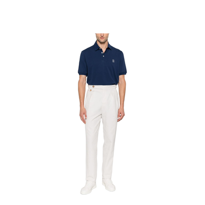 Polo Shirt with Embroidery