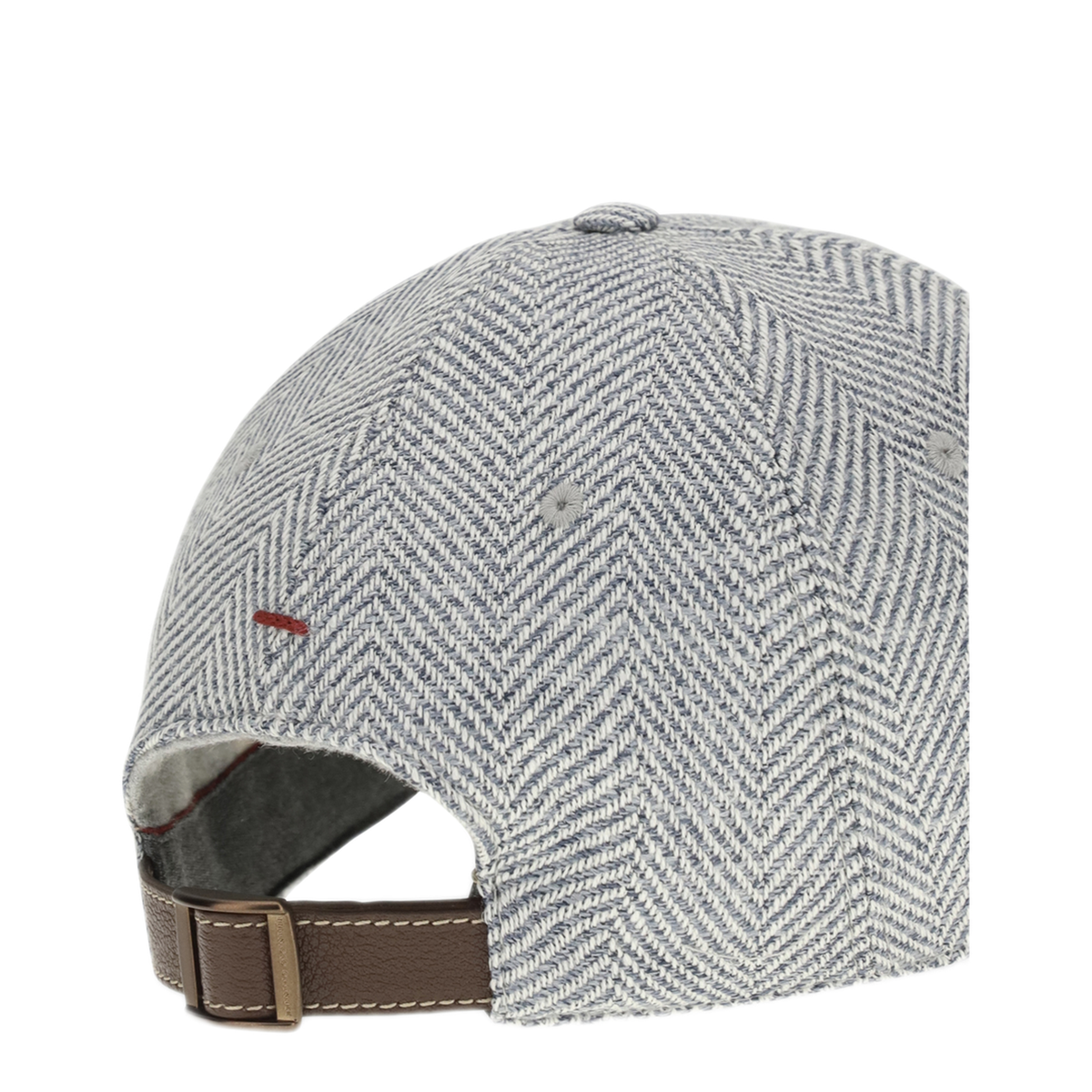 MAYFEYR - Brunello Cucinelli - Alpaca Wool Silk Chevron Baseball Hat - MV4549850CVS87