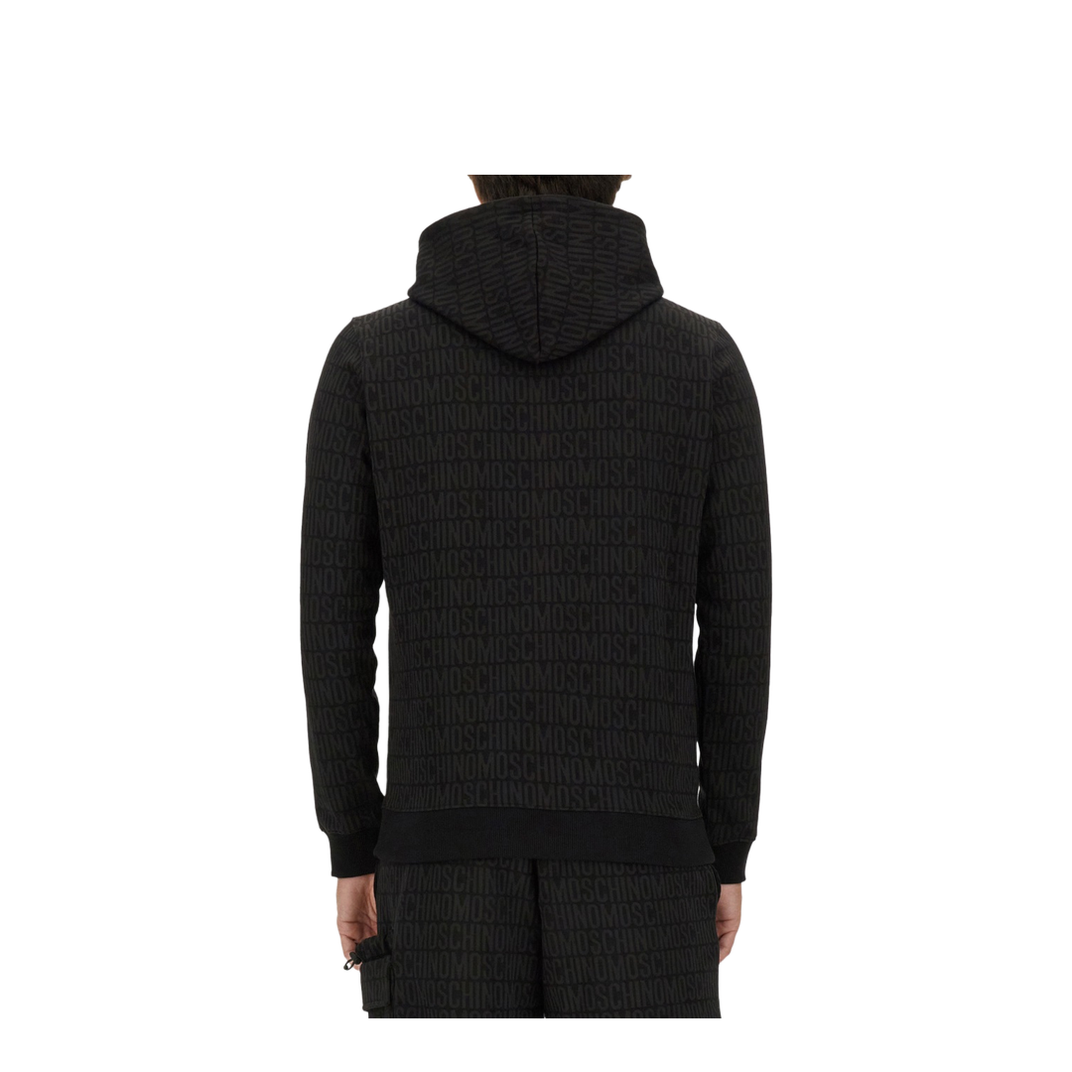 Sweatshirt with All Over Logo