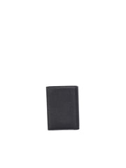 Vertical Bifold Cardholder in Black