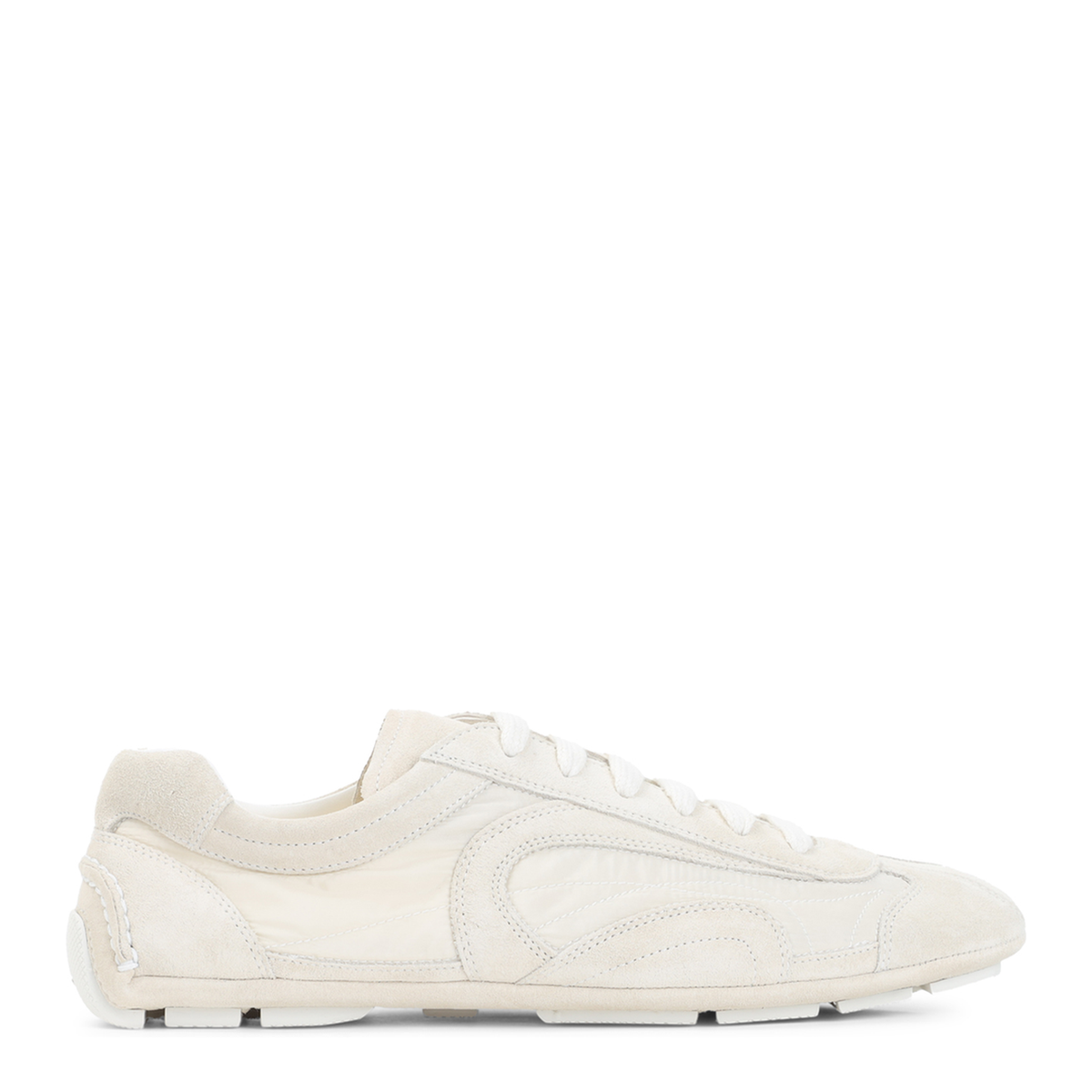 MAYFEYR - Prada - Montecarlo Re-Edition 2025 Nylon And Suede Sneakers - 4E1165FG001D7RF0304