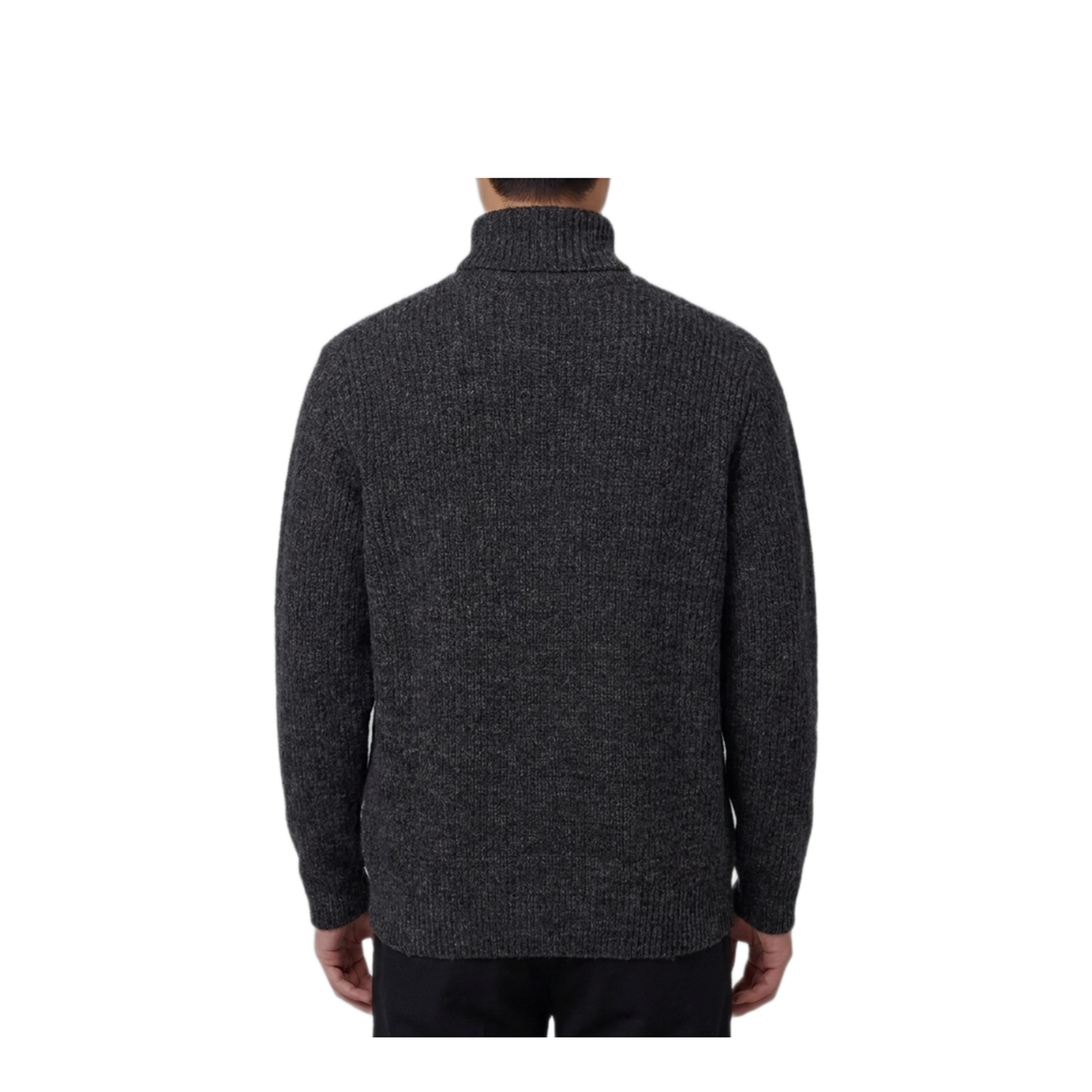 MAYFEYR - Lemaire - Black High-Neck Sweater - PO0054LK1029MU213