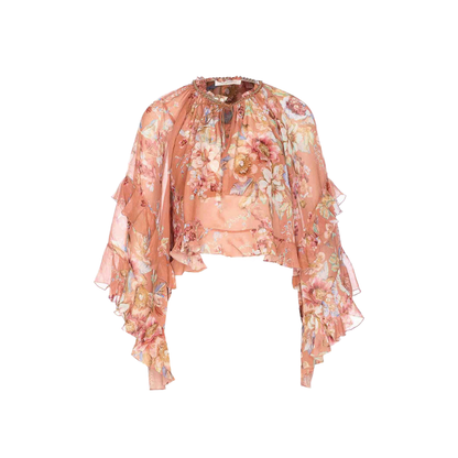 MAYFEYR - Zimmermann - Cinnamon Awaken Ruffle Blouse - 5689TRS261