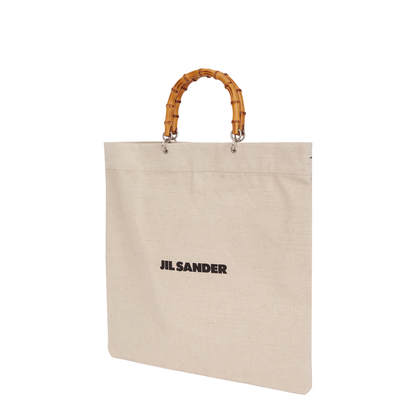 Sand Canvas Handbag