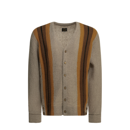 MAYFEYR - Needles - Striped Cardigan - SX456ATAUPE