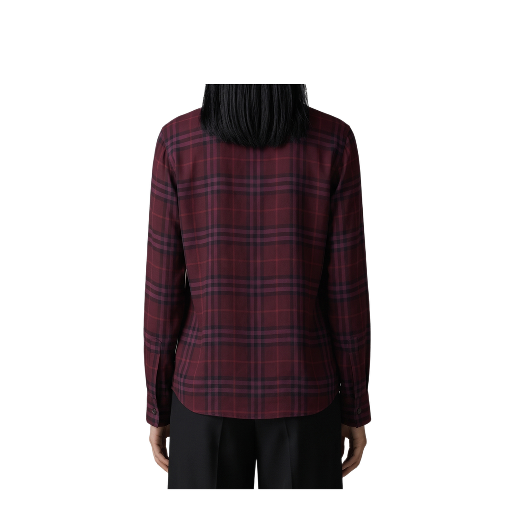 MAYFEYR - Burberry - Rhiannon Check Shirt With Scarf - 8132545C6645