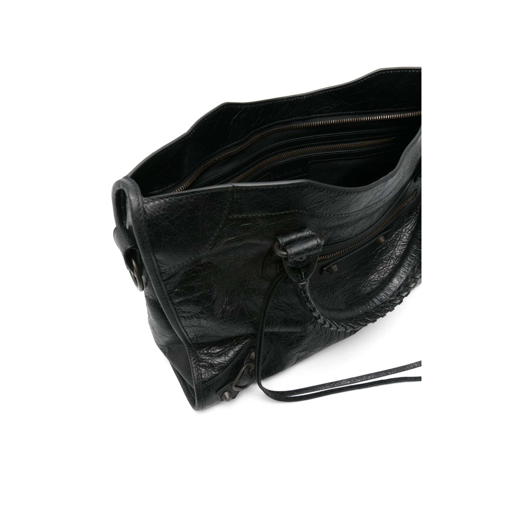 Le City Medium Calfskin Bag - Black