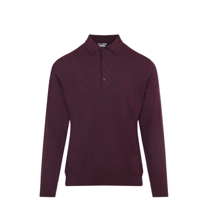 Knitted Polo L/S