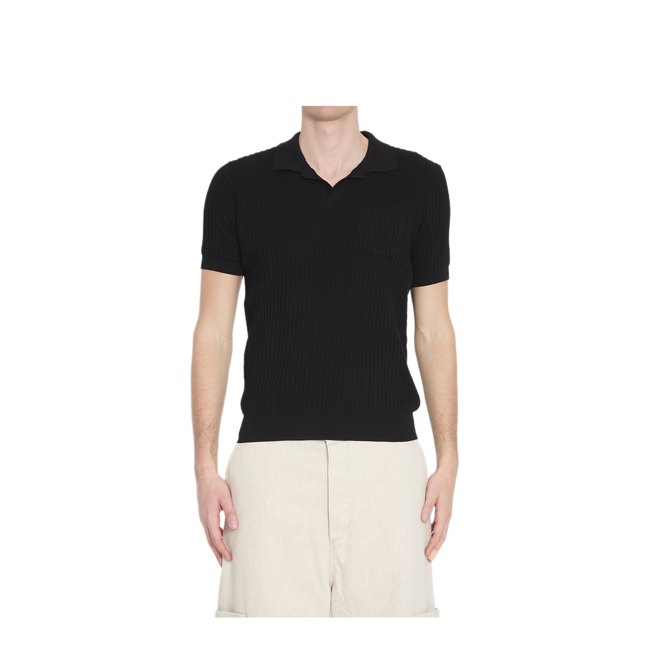MAYFEYR - Roberto Collina - Ribbed Polo Shirt - 261MYA1312409