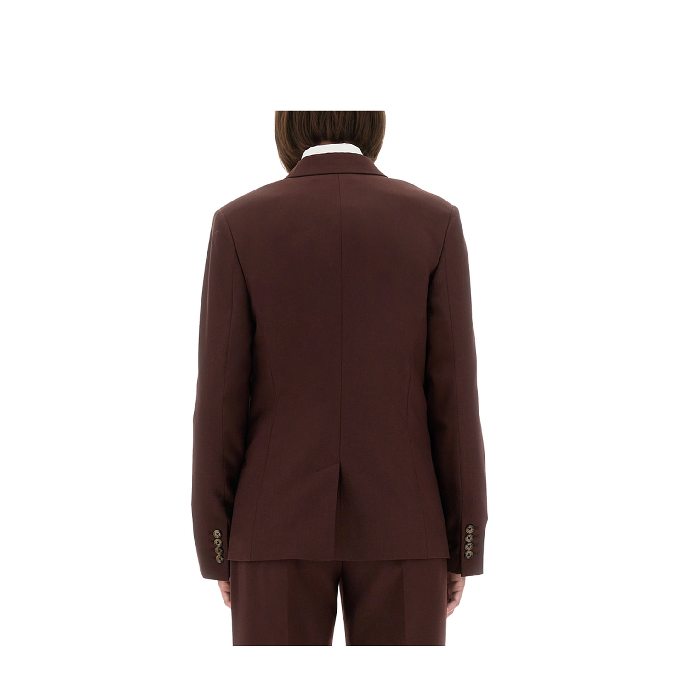 Double-Breasted Wool Blazer