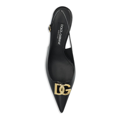 Pointed Toe Slingback Stilettos