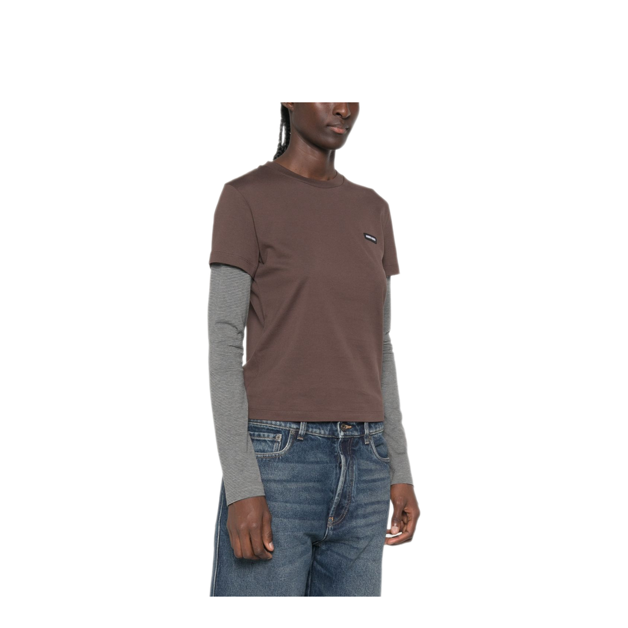 MAYFEYR - Miu Miu - Sweaters Brown - MJLA7417ORF03YR