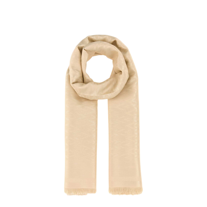 MAYFEYR - Valentino - Cream Silk Blend Scarf - 9W2EB104HKS581