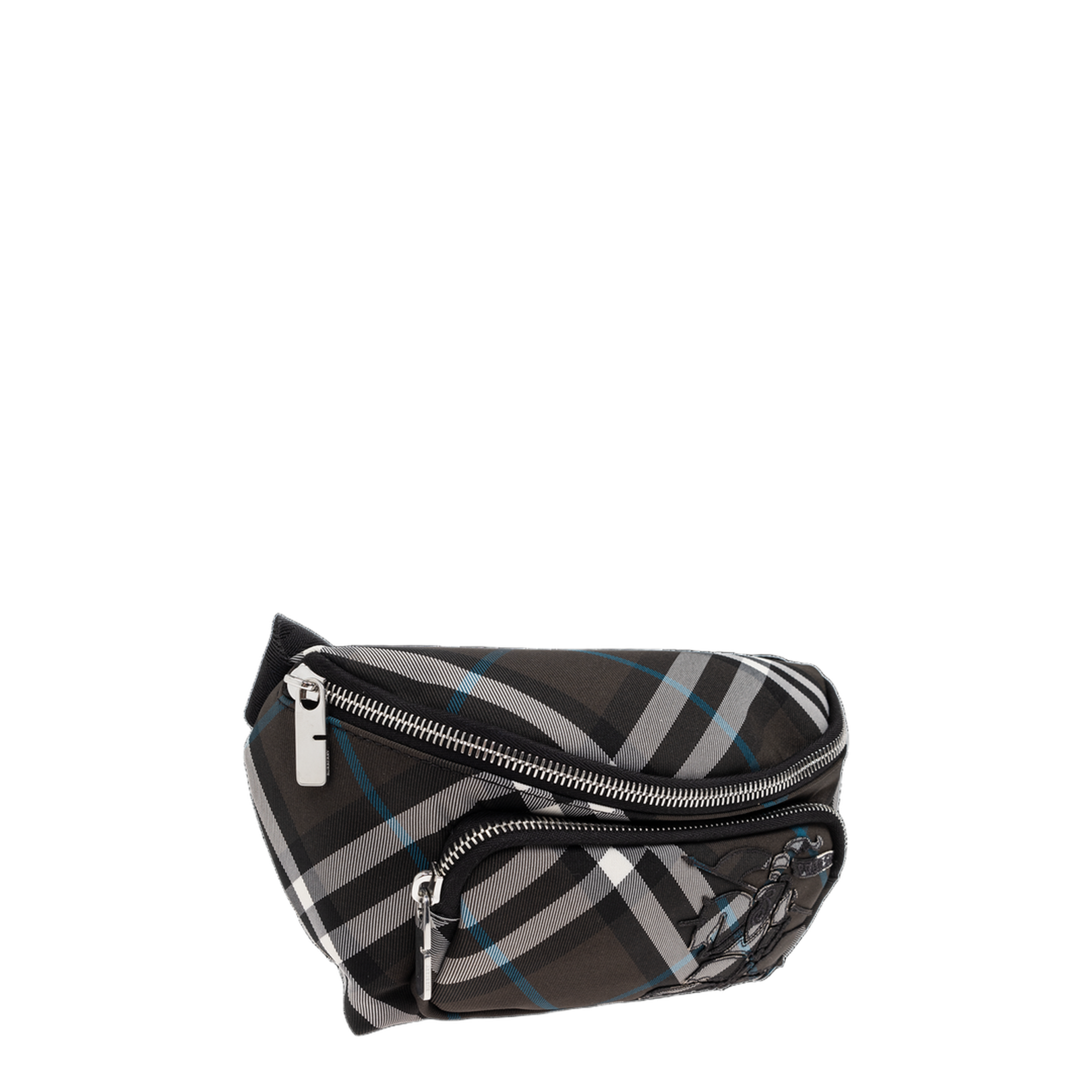 Checkered Pattern Waist Bag