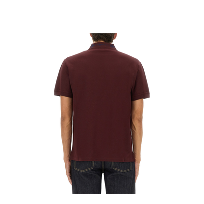 Polo Shirt with Logo on the Collar