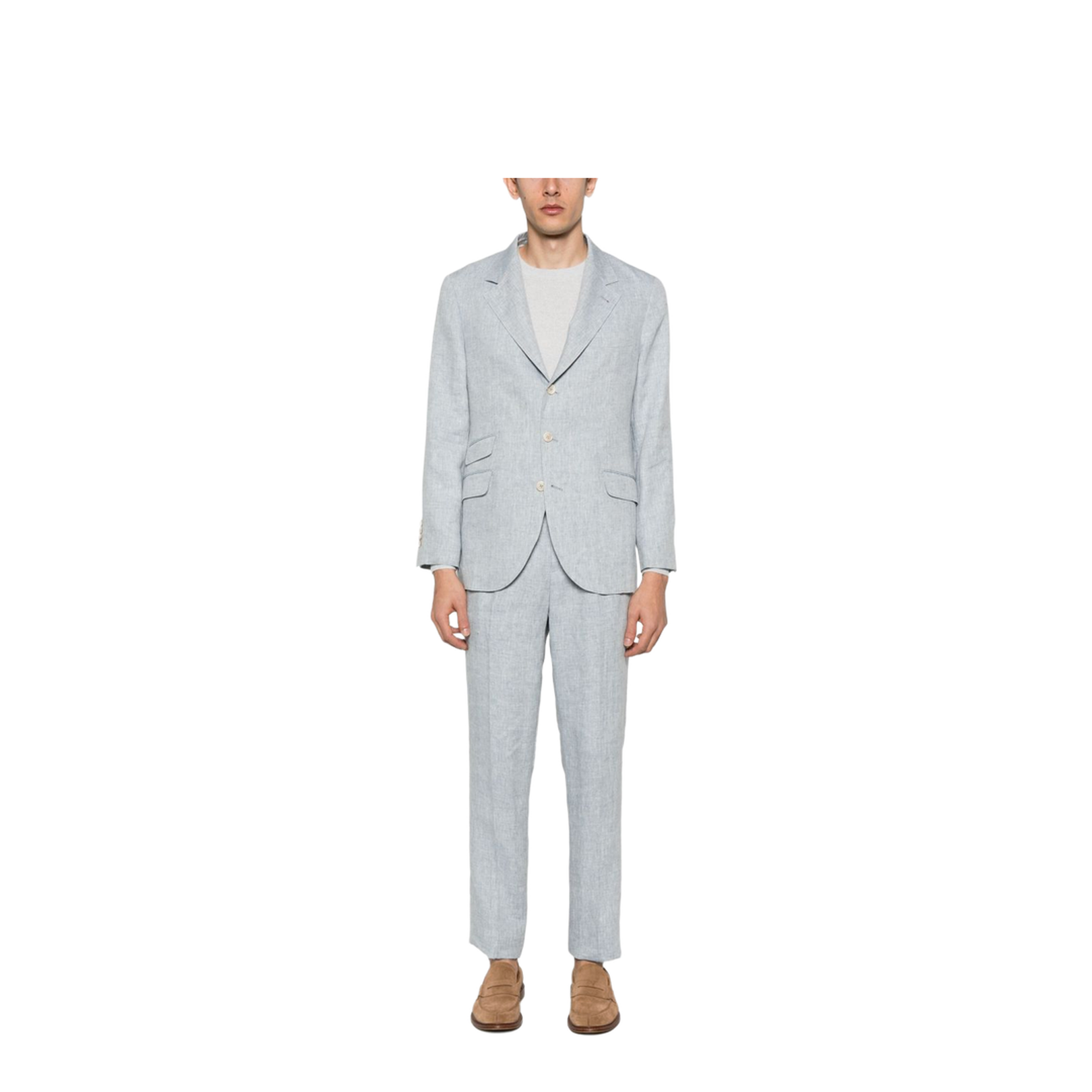Linen Single-Breasted Suit