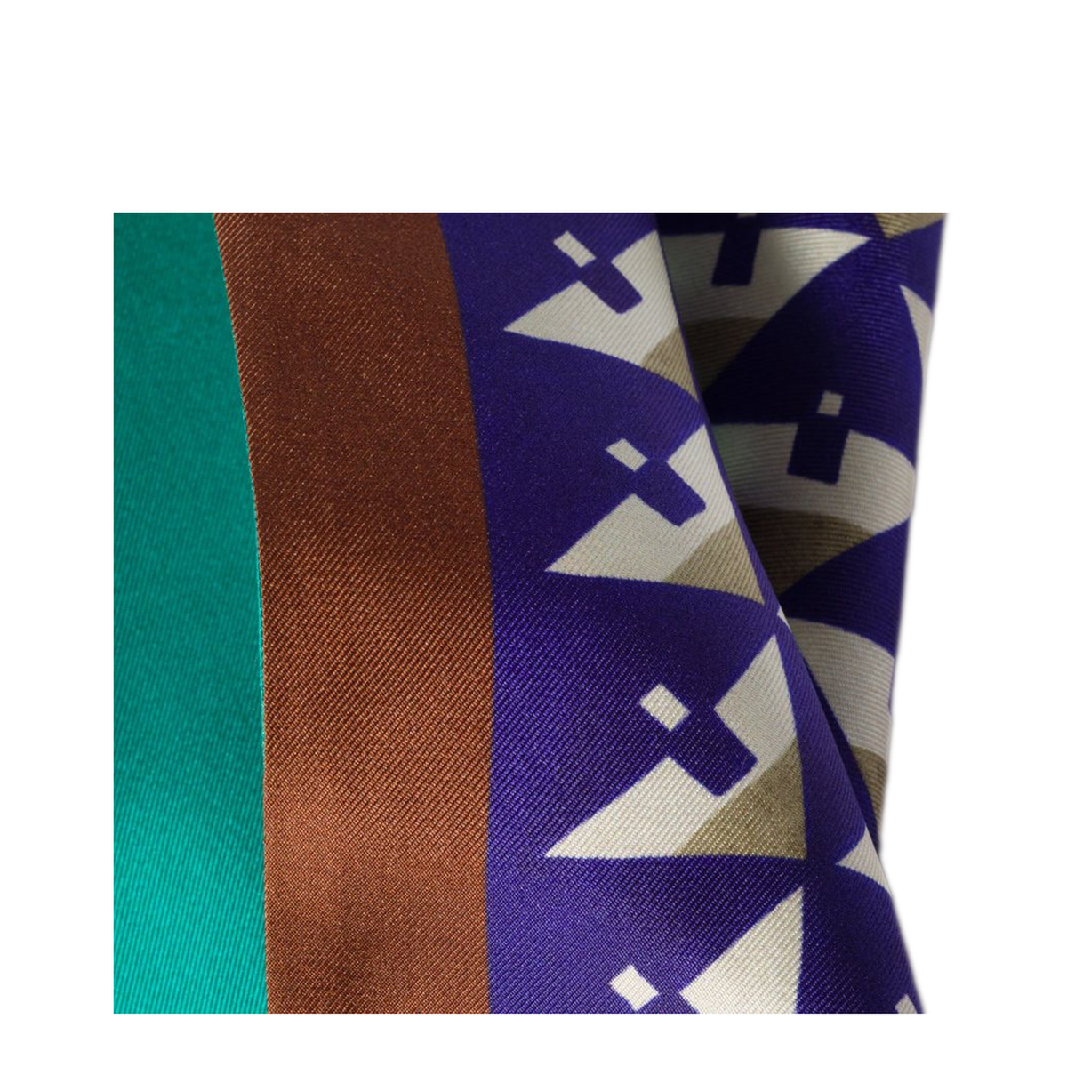 Geometric Print Scarf