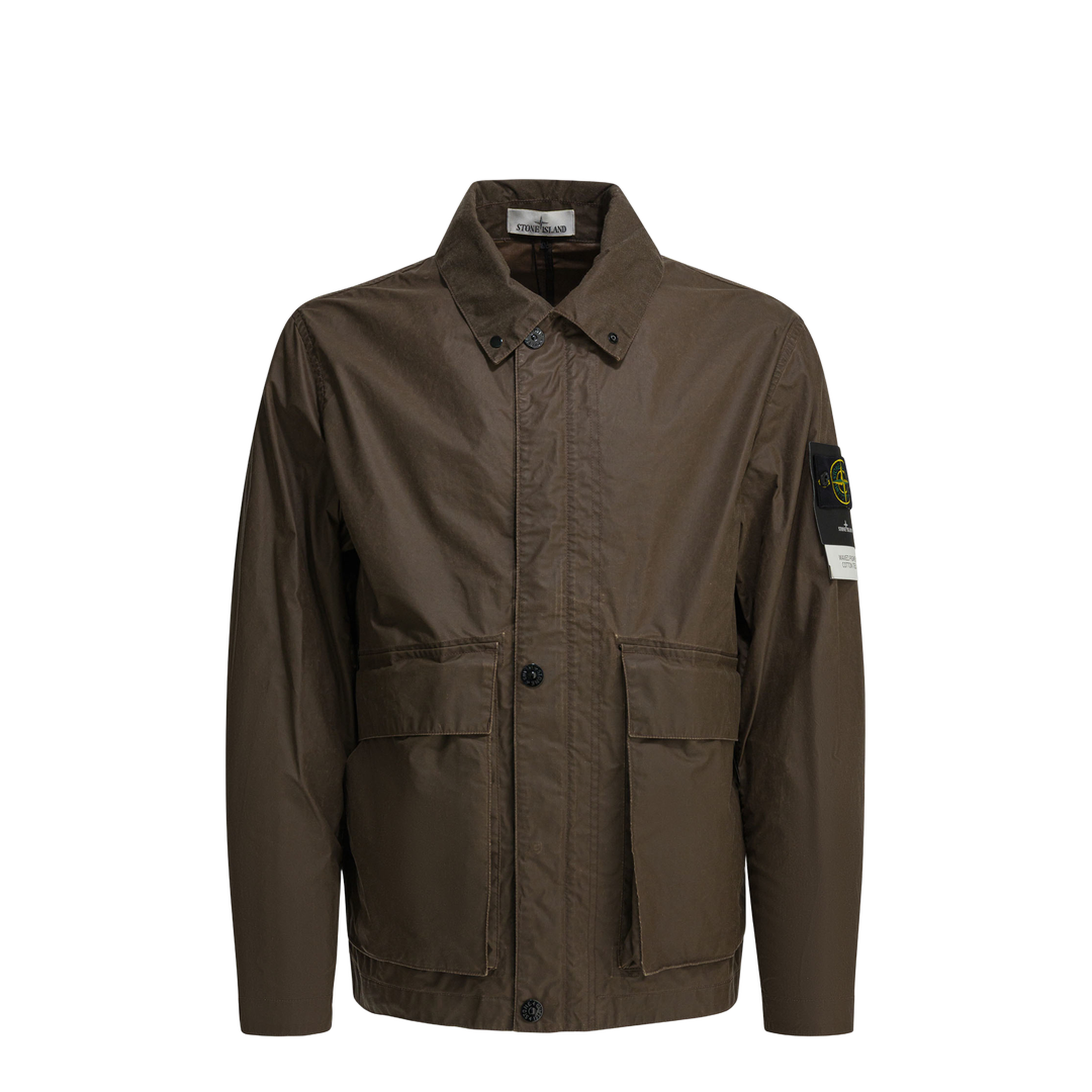 MAYFEYR - Stone Island - Pigmented Wax Overshirt Jacket - 4100054S0290V007C