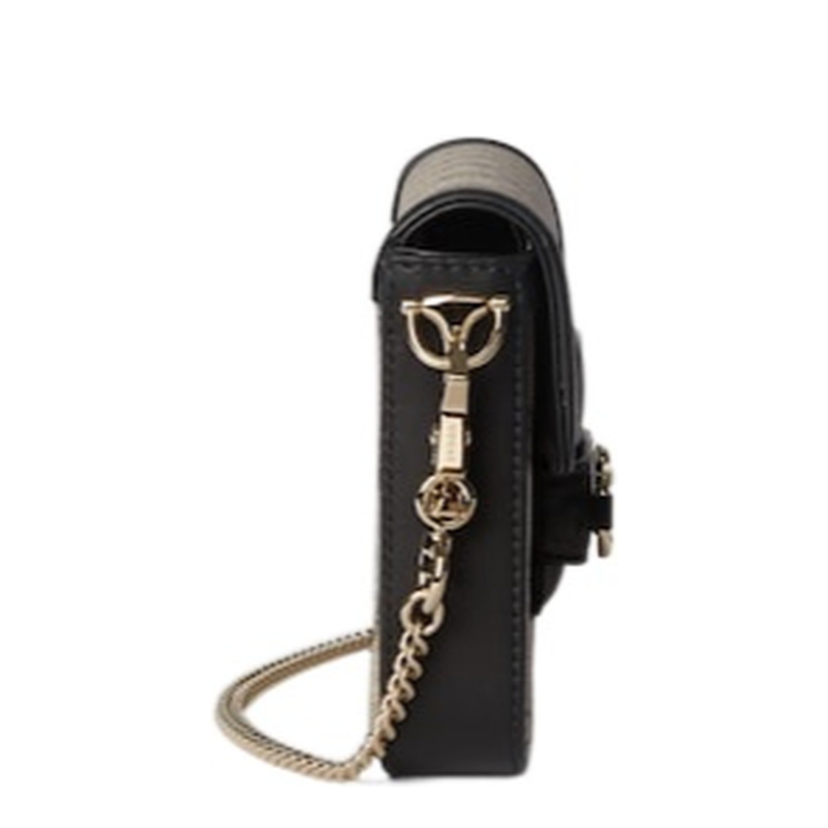 Horsebit Card Holder with Chain Strap