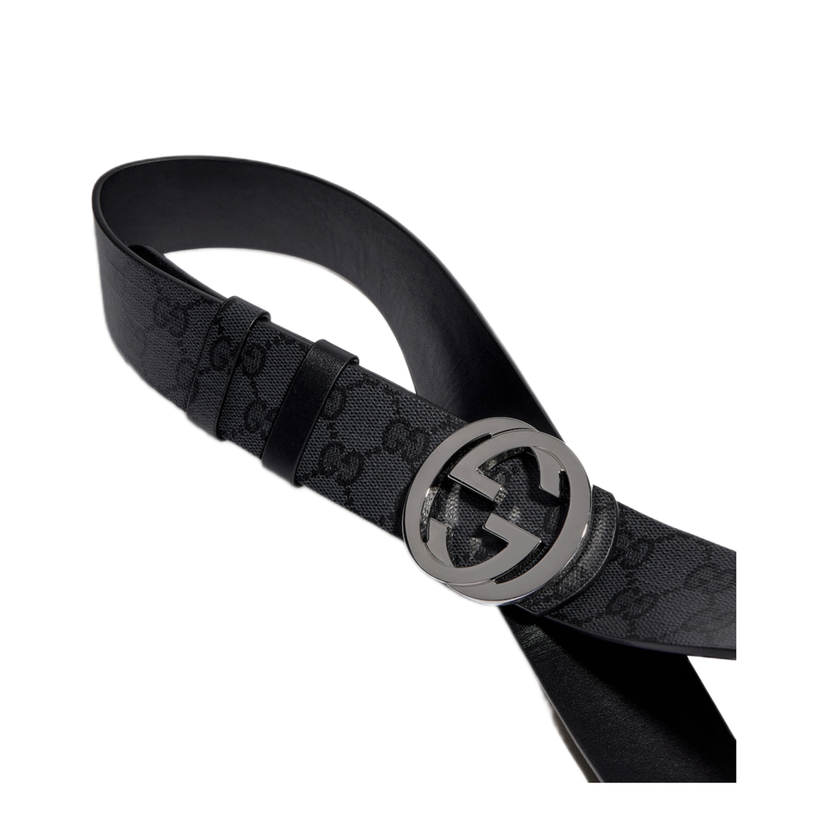 MAYFEYR - Gucci - Reversible Belt With Interlocking Gg Buckle - 876356AAGRL1000