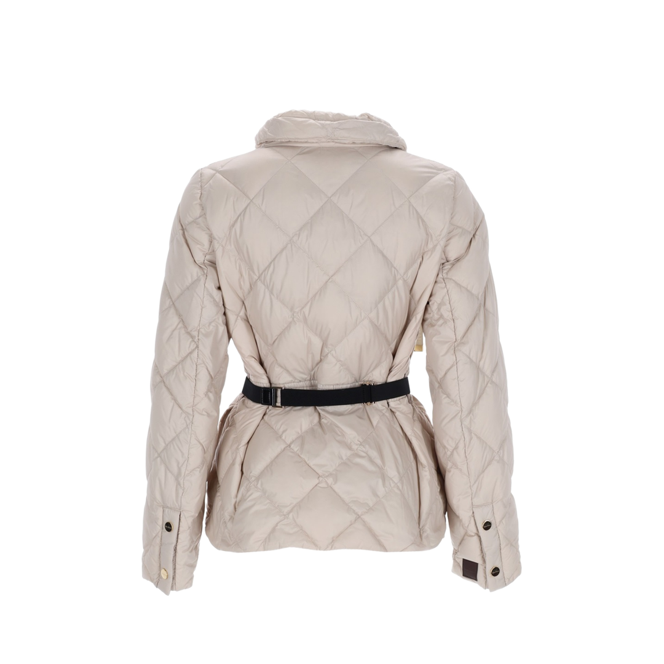 Quilted Jacket with Belt