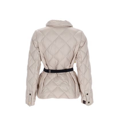 Quilted Jacket with Belt