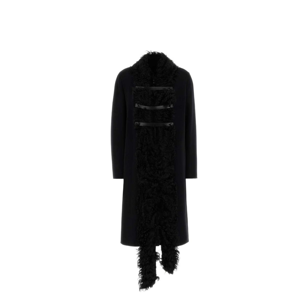 MAYFEYR - Fendi - Black Sheepskin Coat - FF6214B1H1F0QA1