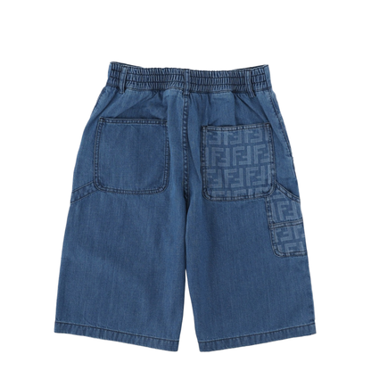 MAYFEYR - Fendi - Bermuda Denim Dark Blue - JMF584KAVWIF0QG0