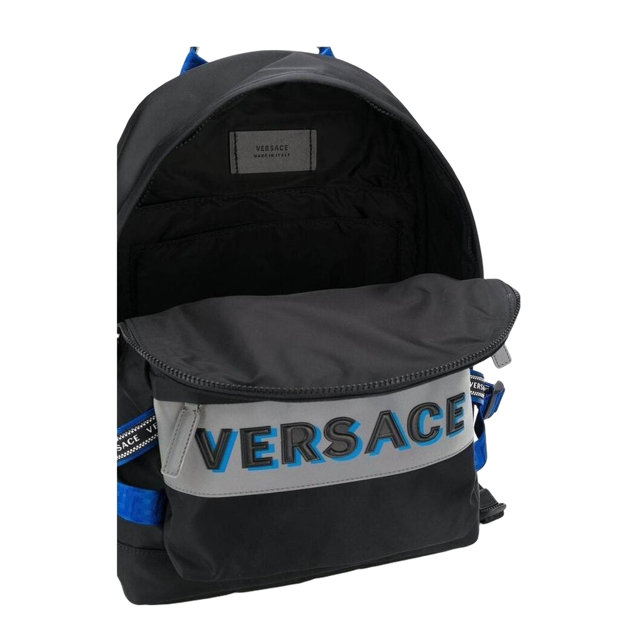 Black Fabric Backpack