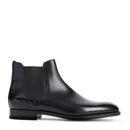 MAYFEYR - John Lobb - Black Calf Leather Lawry Boots - 424041L1R