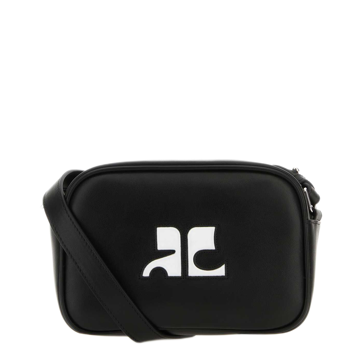 Reedition Calf Leather Shoulder Bag - Black