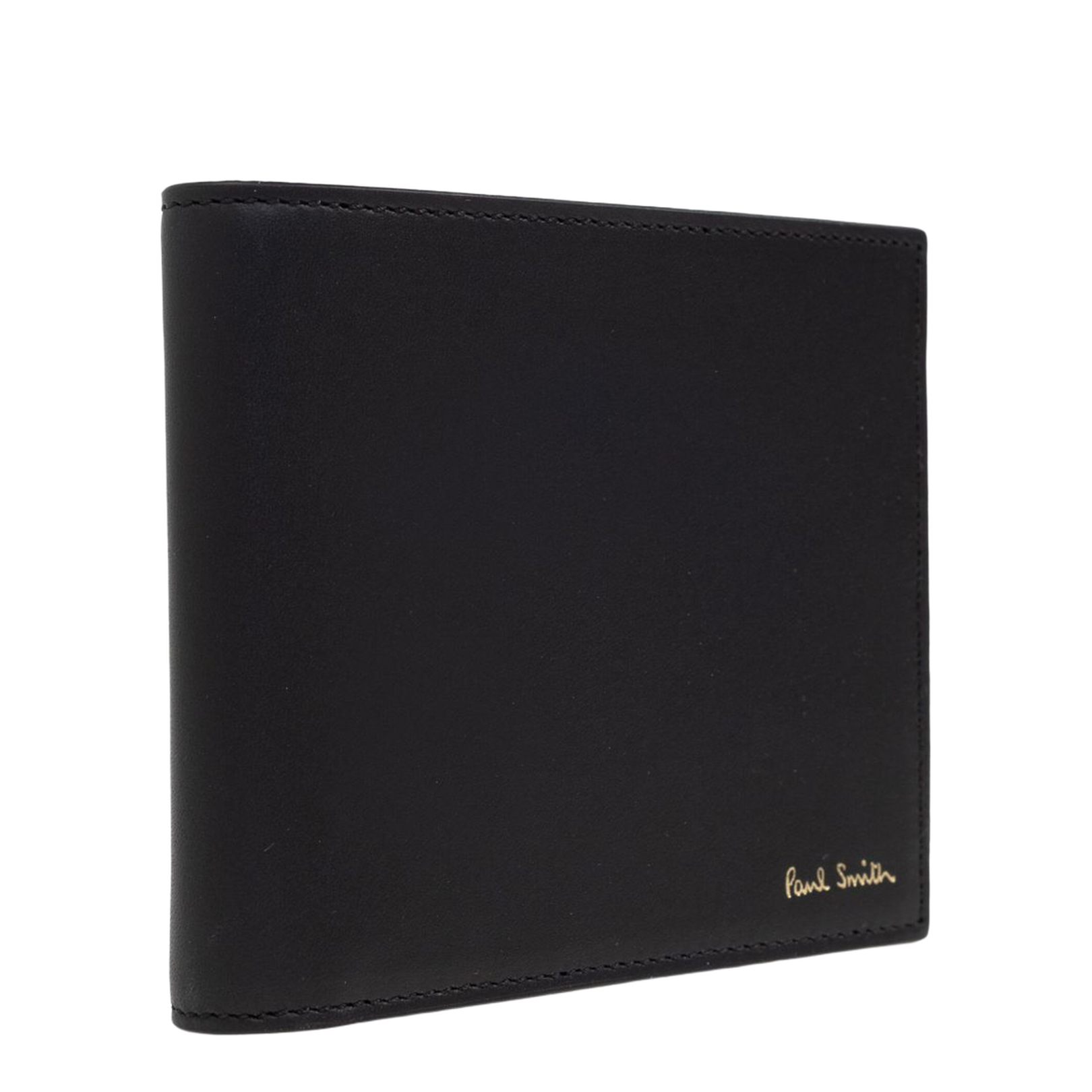 Artist Stripe-Print Leather Wallet