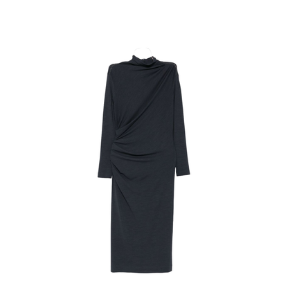 Wool Blend Midi Dress