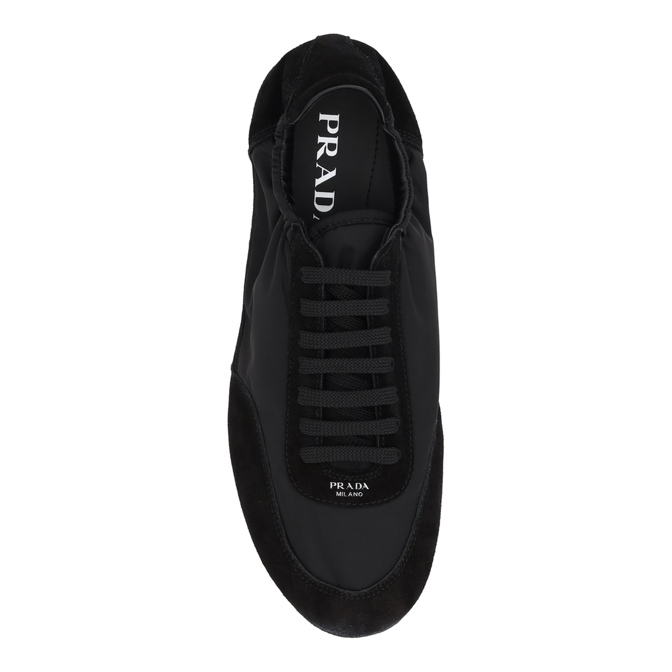 MAYFEYR - Prada - Collapse Sneakers In Re Nylon And Suede - 2EG479FG001D7CF0002