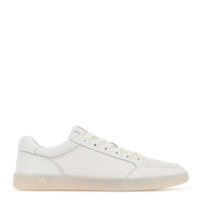 MAYFEYR - Amiri - White Leather Blvd Sneakers - AMSNSN1095WHITE