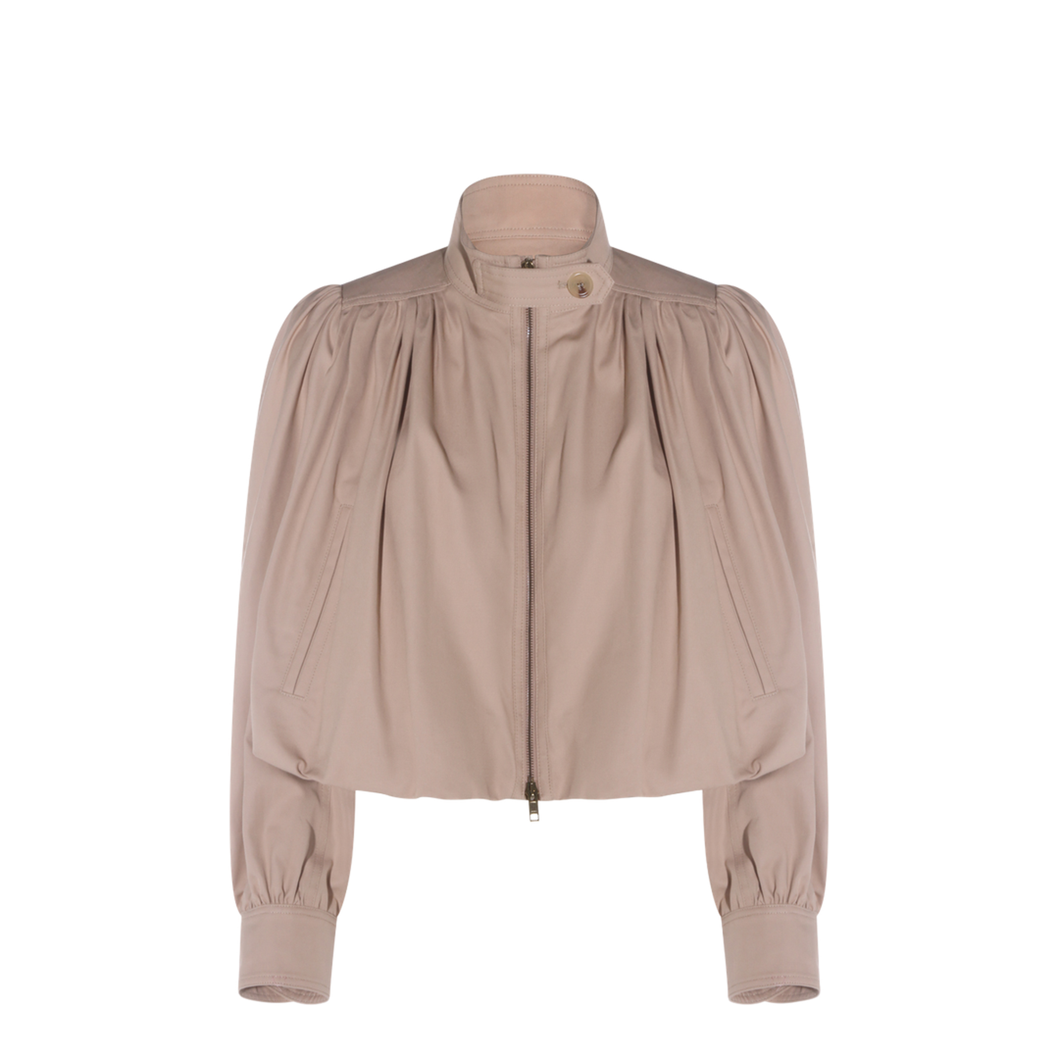 Curled Boule Cotton Jacket