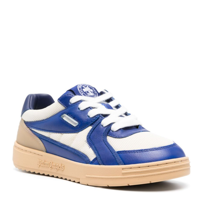 Luxury Blue Low-Top Sneakers