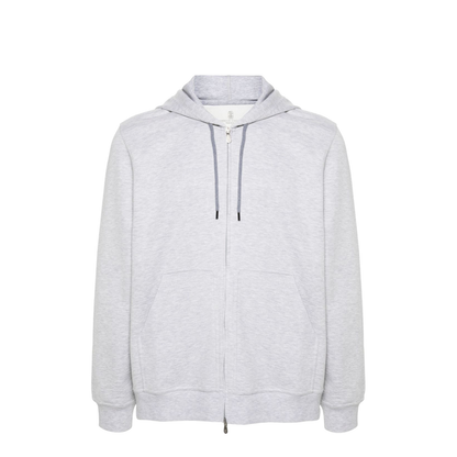 Double Cloth Sweatshirt in Pearl Grey
