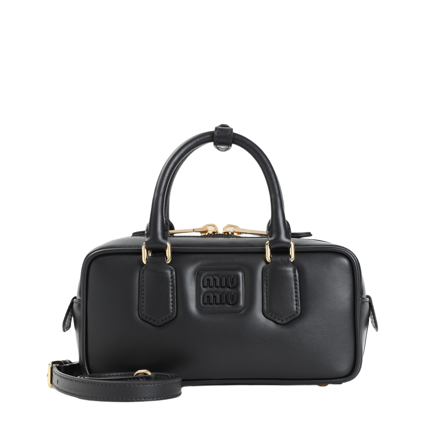 Black Arcadie Leather Bag