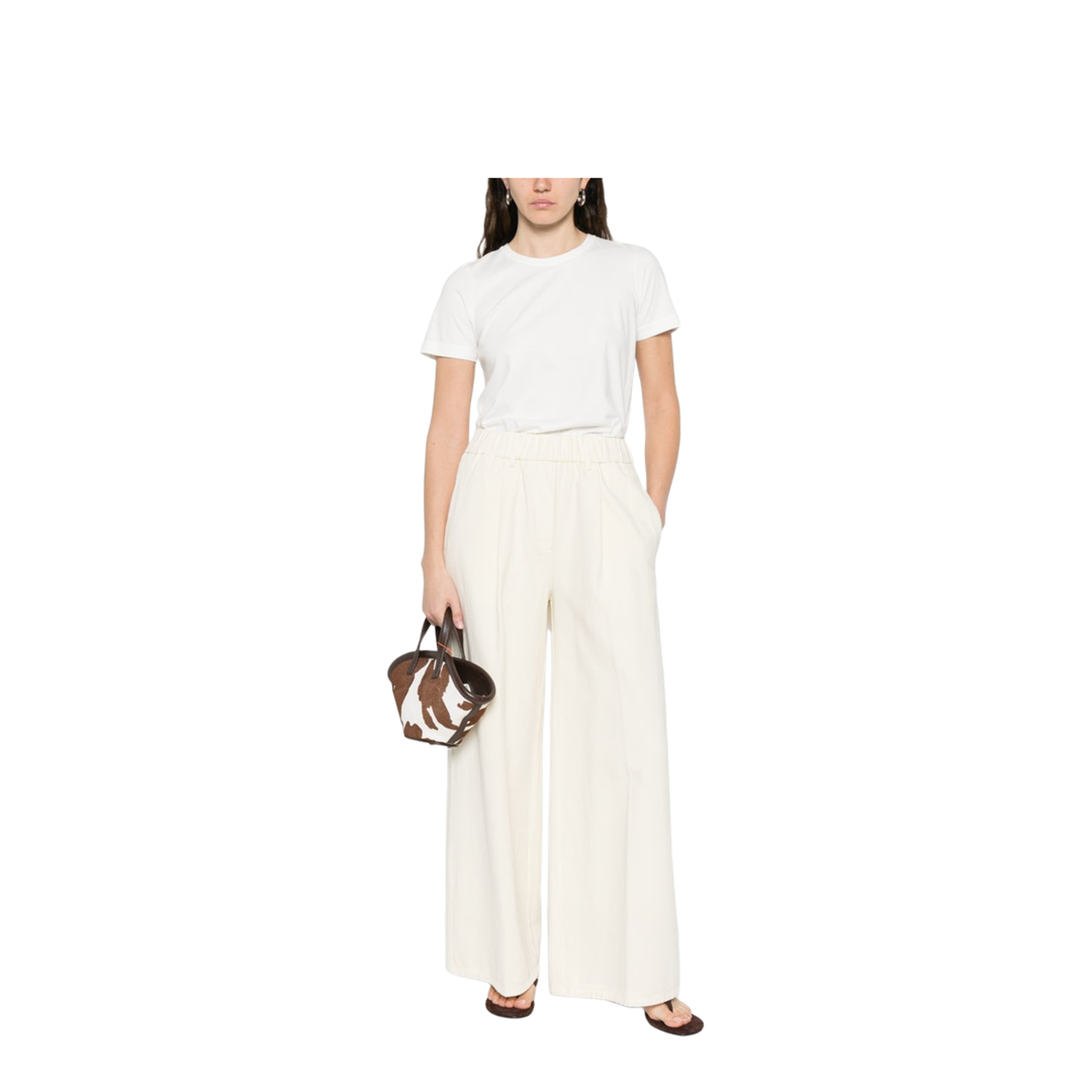 MAYFEYR - Forte Forte - Trousers White - 14544MYPANTSBEURRE