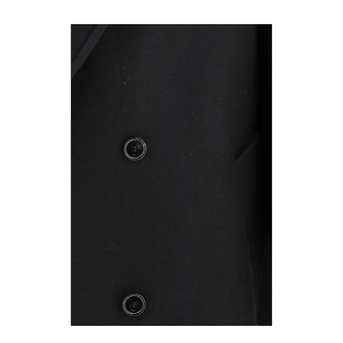 Long Double Breasted Wool Coat