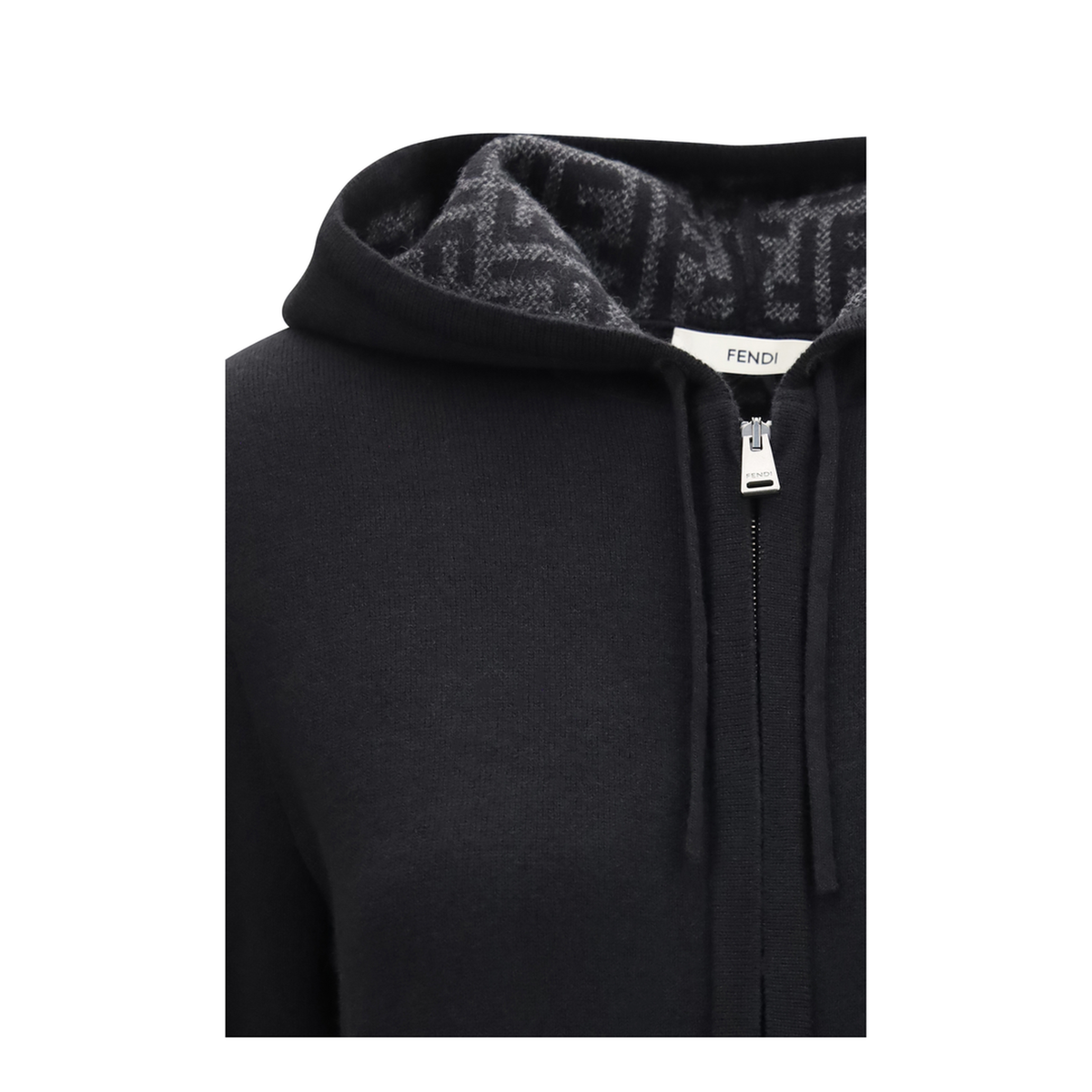 MAYFEYR - Fendi - Ff Zucca Cashmere Sweater - FZE589B1I8F0D9J