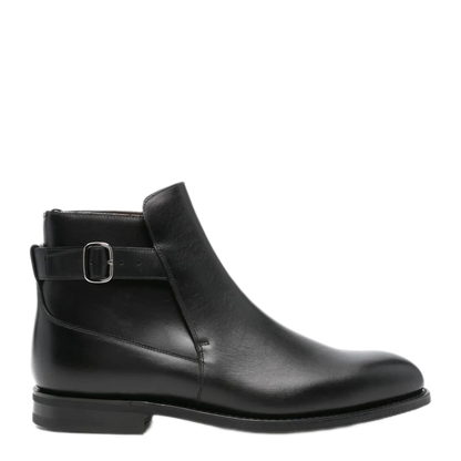 MAYFEYR - CHURCH`S - Buckle Fastening Leather Ankle Boots - ETC327FG000009WFF0AAB