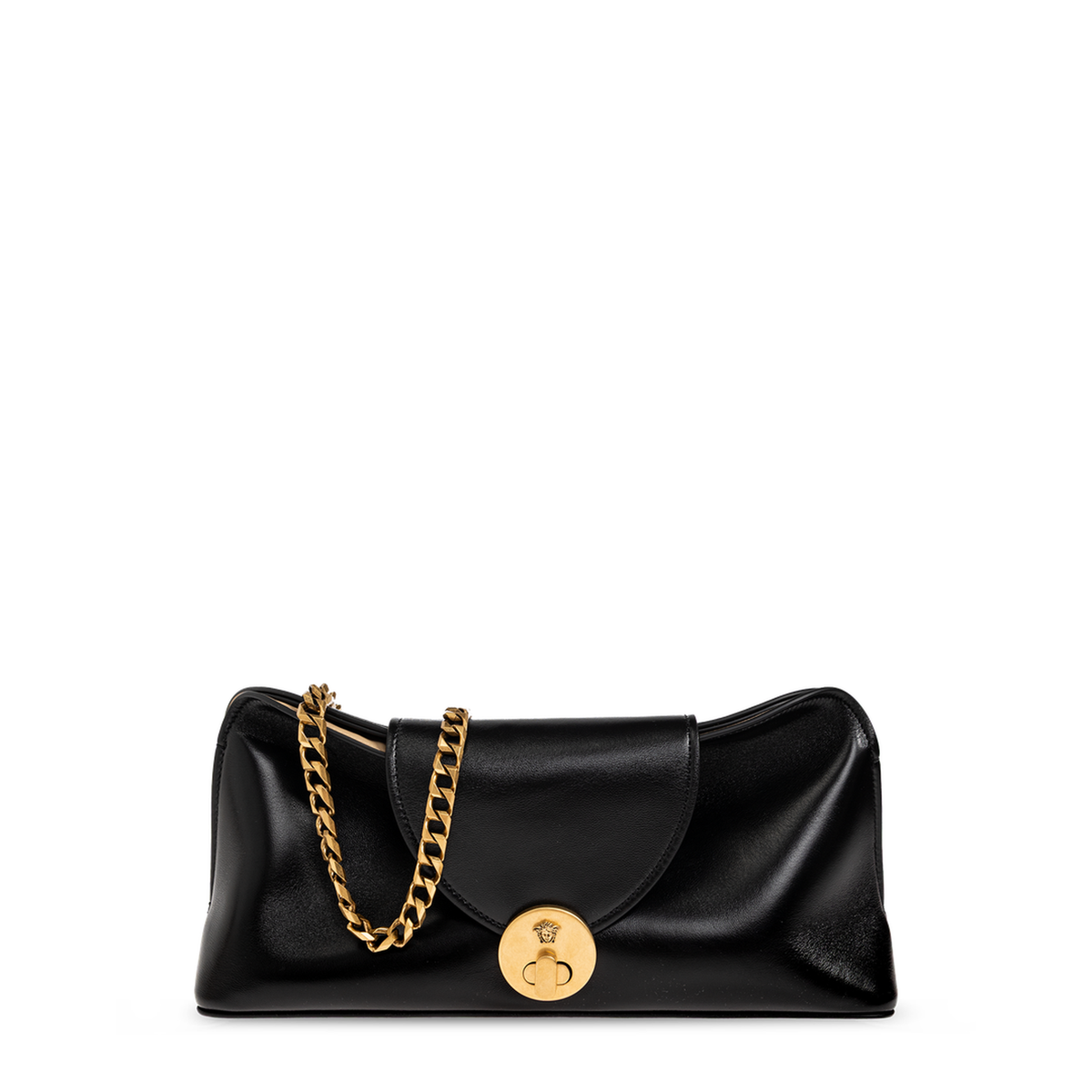 MAYFEYR - Versace - Black Nappa Leather Clutch - 10248601A174491B55J