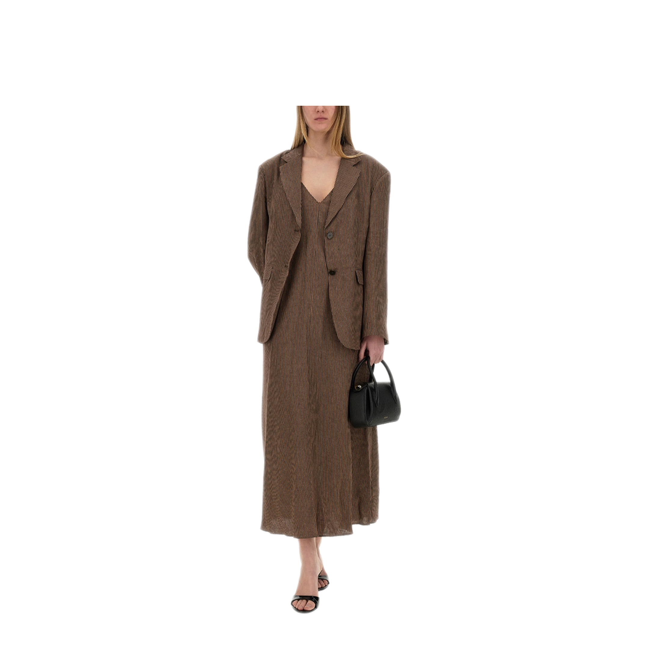 MAYFEYR - Alysi - Micro Stripes Blazer - 105832P5235CHOCO