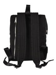 Nylon Backpack, Silver Hardware