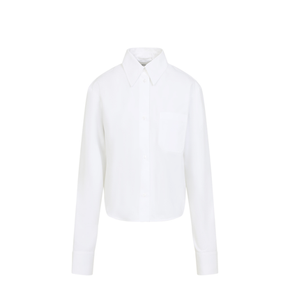 MAYFEYR - Sportmax - Ceppo White Cotton Shirt - 2612111041600001