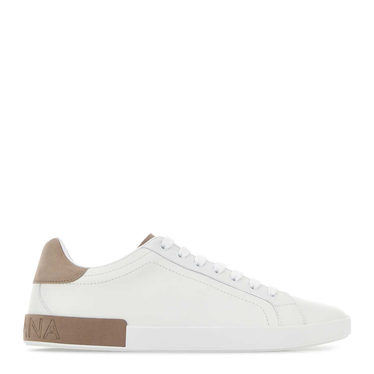 MAYFEYR - Dolce & Gabbana - White Leather Portofino Sneakers - CS2470A08688N000